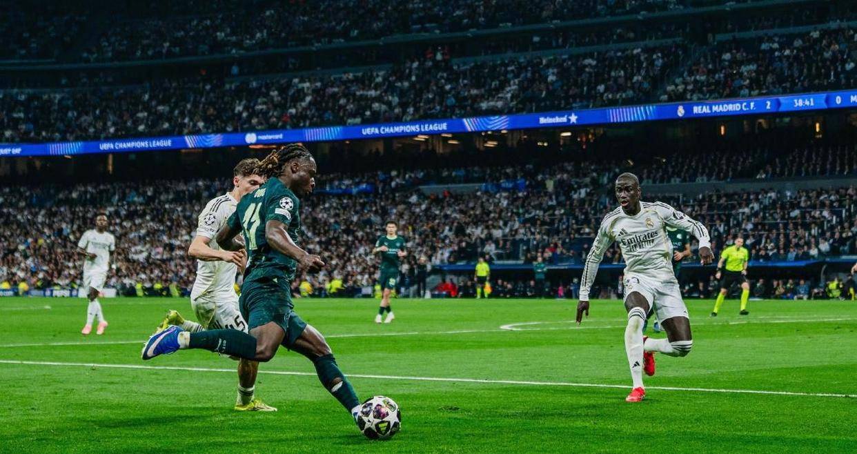 欧冠!皇马3-0胜曼城,进八强在望