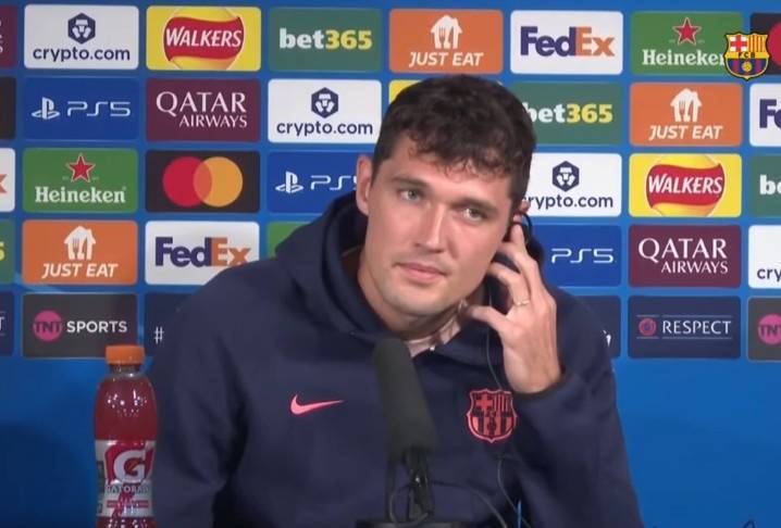 克里斯滕森:我希望留在巴萨 踢高位防线最难的部分是时机的把握